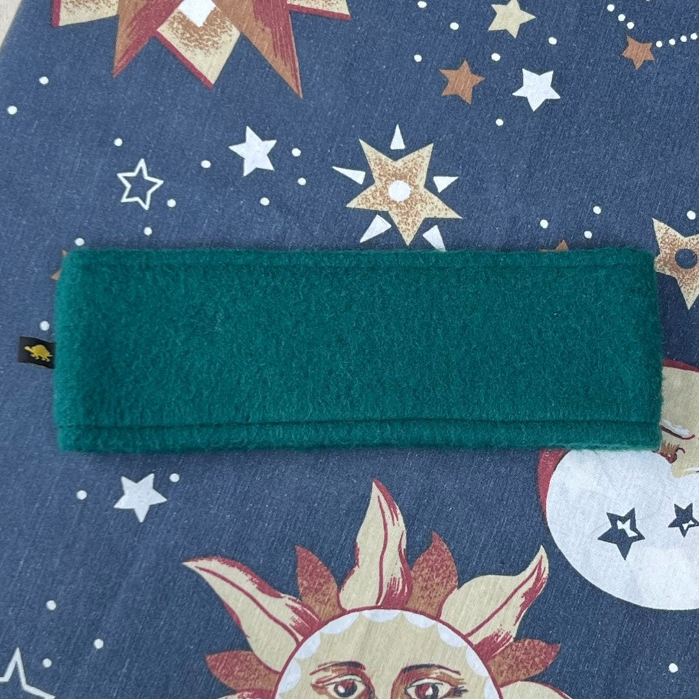 Turtle Fur Green Poly Fleece Winter Fashion Headband Women’s O/S